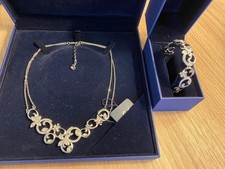 Swarovski Necklace and Bracelet Set CRY/RHS 851816