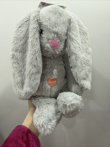 Grey rabbit crinkle and - crinkle,