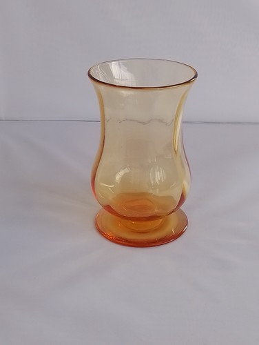 Whitefriars glass vase golden - whitefriars,