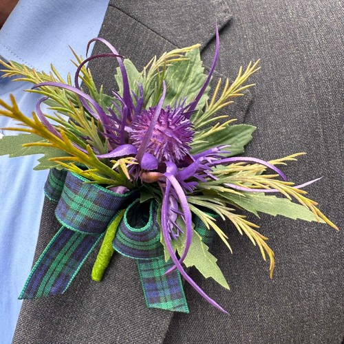 Scottish thistle wedding - scottish,