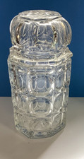 Lens Bullseye Frantisek Vizner SKLO Union/Libochovice Glass Lidded Jar.