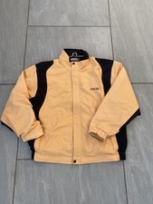 PING Waterproof Windproof Windbreaker Golf Zip Jacket Coat Yellow Medium 