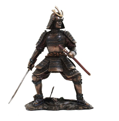 Samurai warrior statue 24cm - warrior,