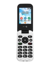 Doro 7030 4G Dual sim, Big Keys, Loud Sound, Black & White- UNLOCKED - UK