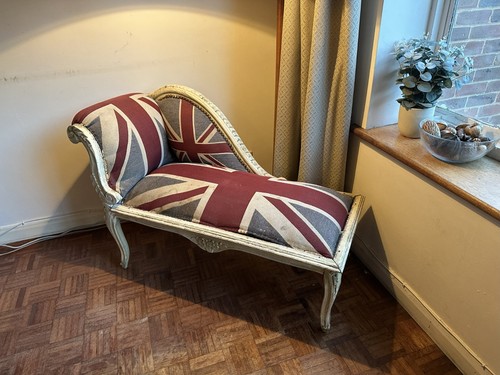 Retro chaise longue - rococo, w
