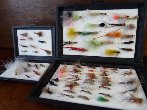 Pair vintage pocket fly - of,