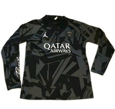 PSG Jordan Paris Saint Germain Drill Football Shirt S /4 Zip Qatar Airways 
