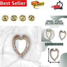 Heart Shaped Angel Wings Wall