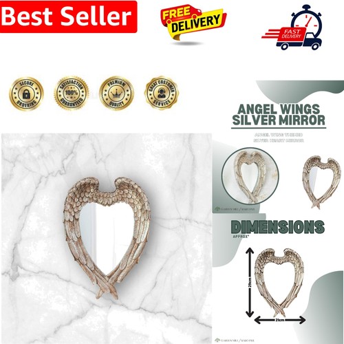 Heart shaped angel - angel, wings