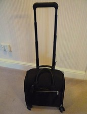 BRIGGS & RILEY RHAPSODY 4 WHEELED CABIN BAG / OVERNIGHT BAG TELESCOPIC HANDLE