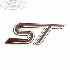 Genuine Ford Focus Fiesta Boot ST Name Plate Badge Emblem 2002-2008 1349216