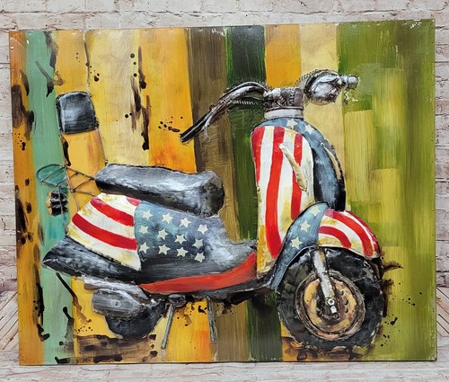 Garage wall decor moped and - garage,