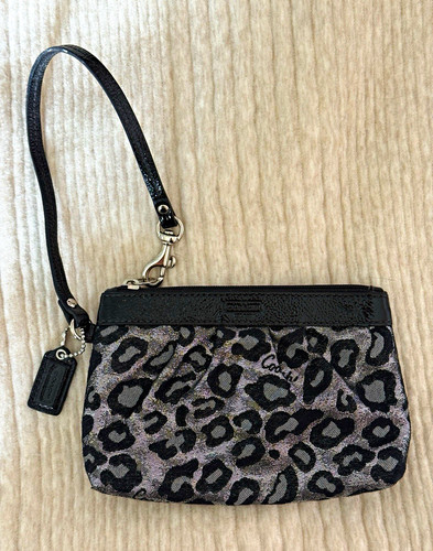 Vintage coach silver black - coach, silver/black