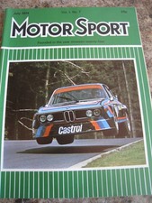 MOTOR SPORT JUL 1974 SWEDISH