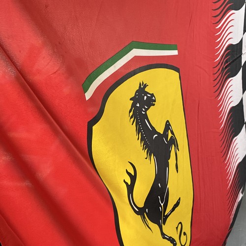 Very large ferrari racing - large, flag