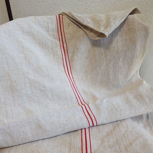 Antique grain sack - sack, line