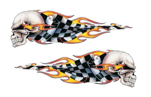 Lethal threat skull flame - lethal,