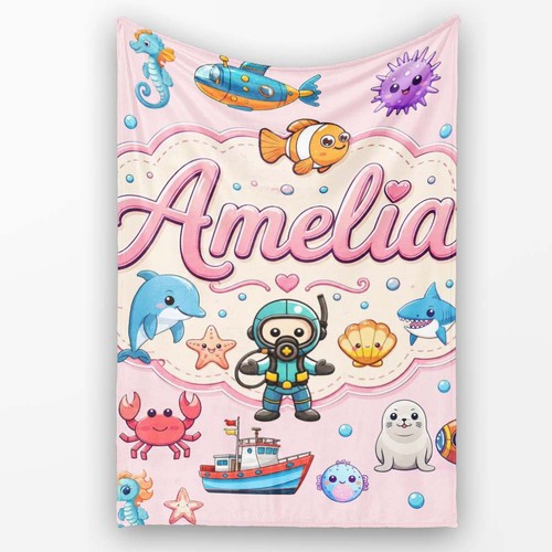 Soft fleece blanket cartoon - soft,