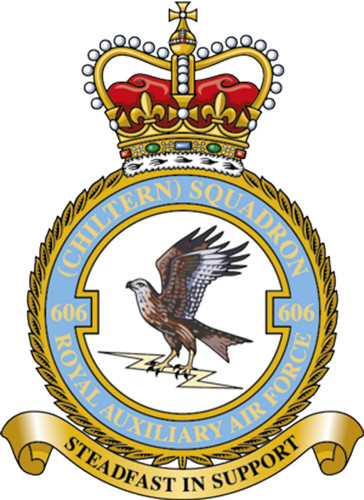 Raf 606 squadron badge - raf,