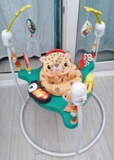 Fisher price jumperoo Leaping Leopard bouncer baby toy activity jumping Musical 
