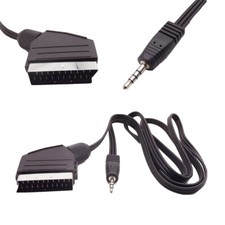 Scart 21 Pin Male to 3.5mm