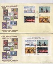 Guernsey First Day Covers -