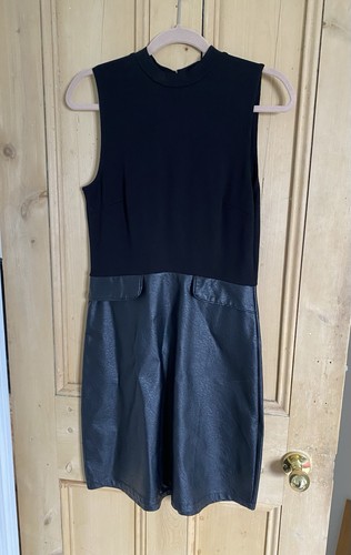 Black dress high - black, neck