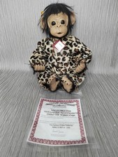 The Ashton Drake Galleries 'Little Ubu' Monkey Doll With Certificate