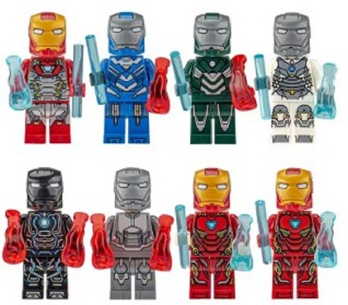 Custom iron man minifigure - custom,