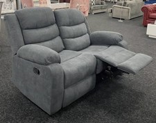 Roma | Grey | Fabric Recliner