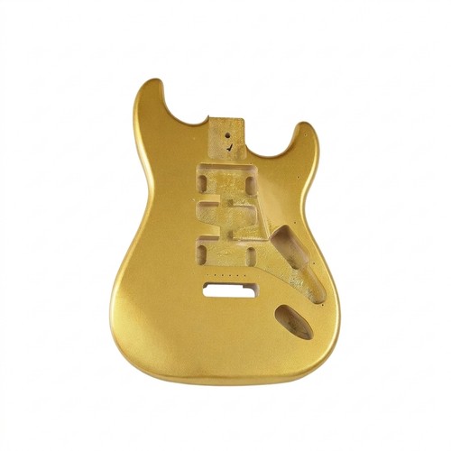 Guitar body with routed - body,