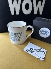 Bella Freud HUNKY DORY MUG Emblazoned With 9ct Gold Rim Brand New In Gift Box