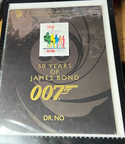 Years james bond - bond, dr