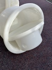 Gouda Hard Cheese Making Mold Large For Press From Cow & Goat Milk White - USED