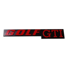 Tailgate badge golf gti - badge,
