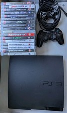 Playstation 3 Slim Console Bundle - 320GB And 17 Games