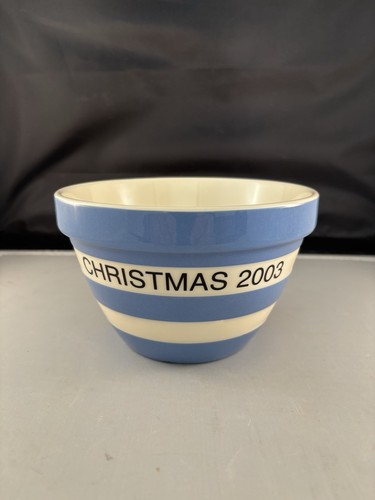 Green blue cornishware - t,