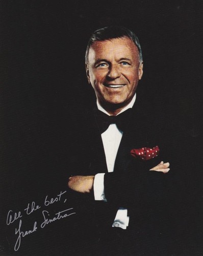 Frank sinatra hand - frank, signed