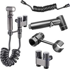 Toilet Bidet Sprayer Set 2m Hose Handheld Spray Gun High Pressure Bathroom Kit