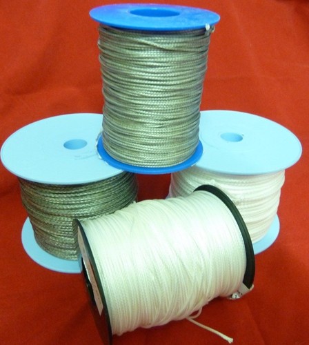 Grey white dyneema rope 1mm - dyneema,