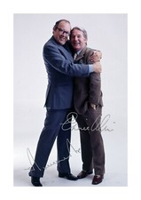 Morecambe & Wise 2 A4 signed