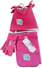 3PCS Kids Hat Scarf Gloves Set