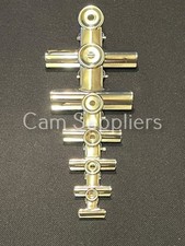 Silver Chrome Metal Grips