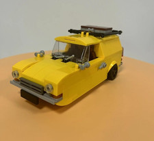 MOC Yellow Three Wheeler Van