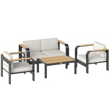 4 Seater Aluminium Garden