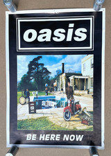Oasis Be Here Now original 1997 promo poster officially licensed by Oasis LPO547