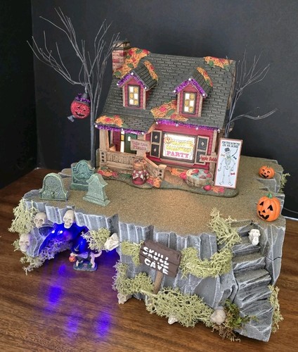Halloween village display - halloween,