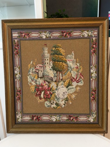 Large antique french chateau - large,