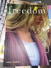 Twilleys womens crochet patterns. Gorgeous Designs : Freedom  No 447 Cotton Dk