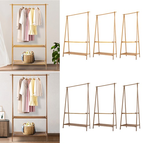 Wooden clothes rail garment - wooden,